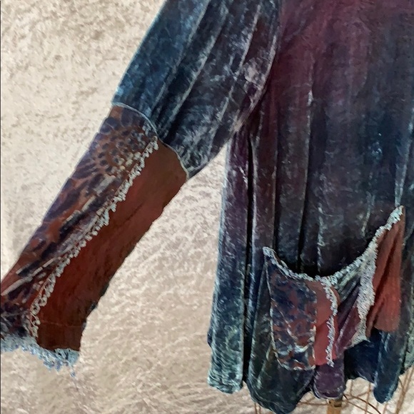 Two head studios flowy tunic blouse dress size M - Picture 3 of 7